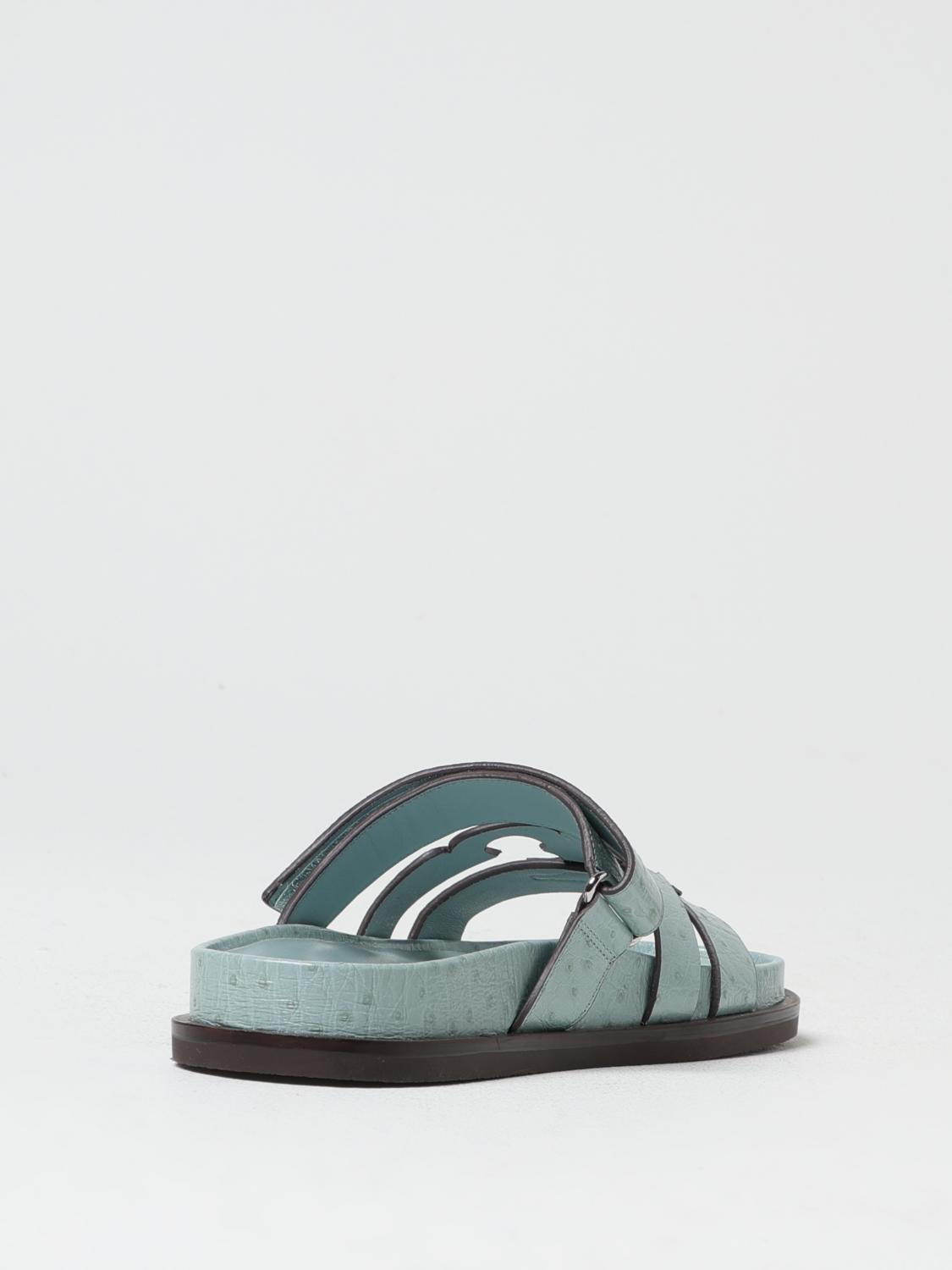 TORY BURCH FLAT SANDALS: Shoes woman Tory Burch, Blue - Img 3