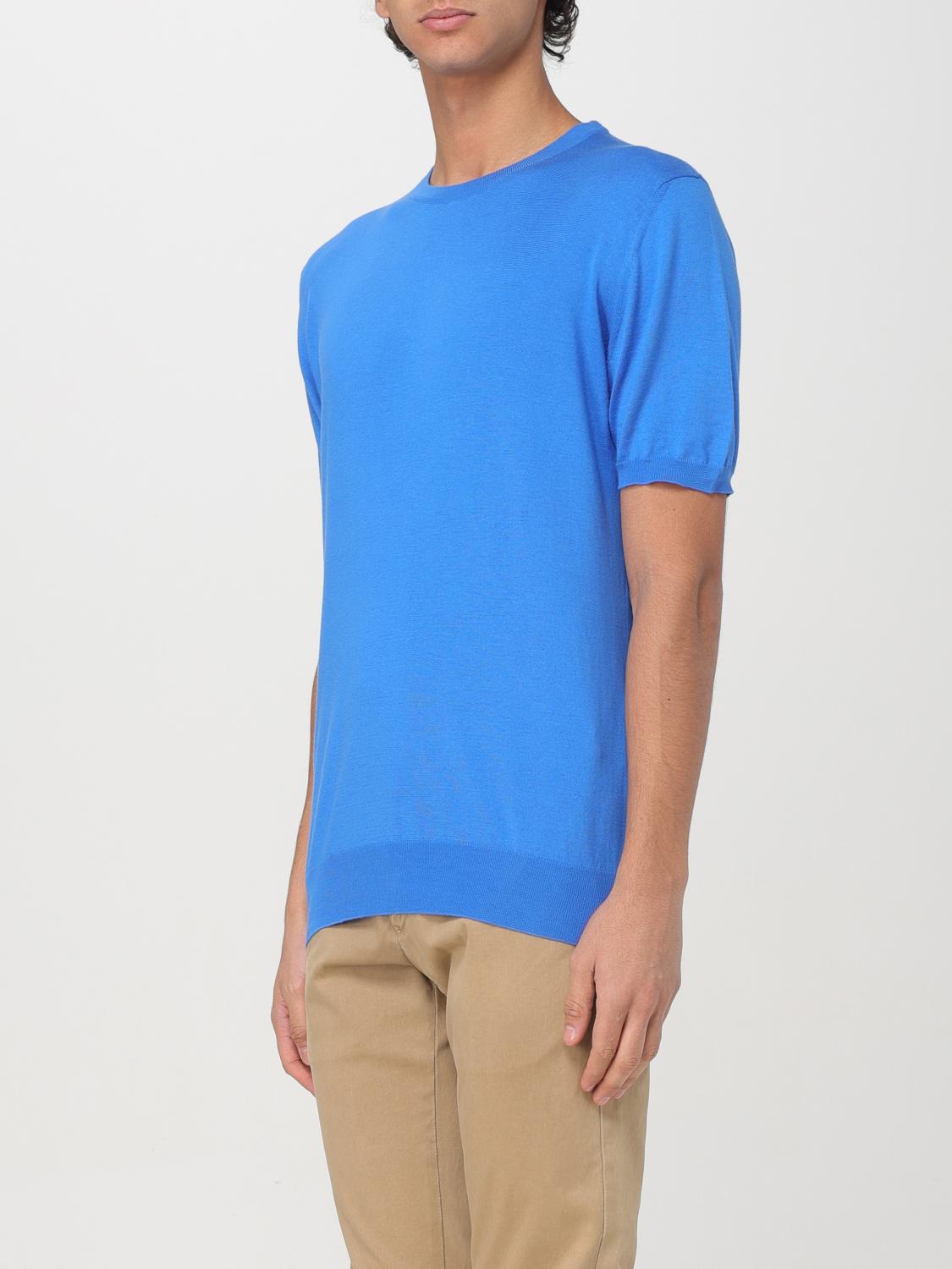 KITON T-SHIRT: T-shirt men Kiton, Blue - Img 3