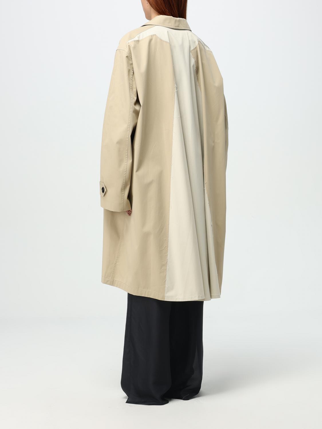 MM6 MAISON MARGIELA MANTEAU: Manteau femme Mm6 Maison Margiela, Beige - Img 3