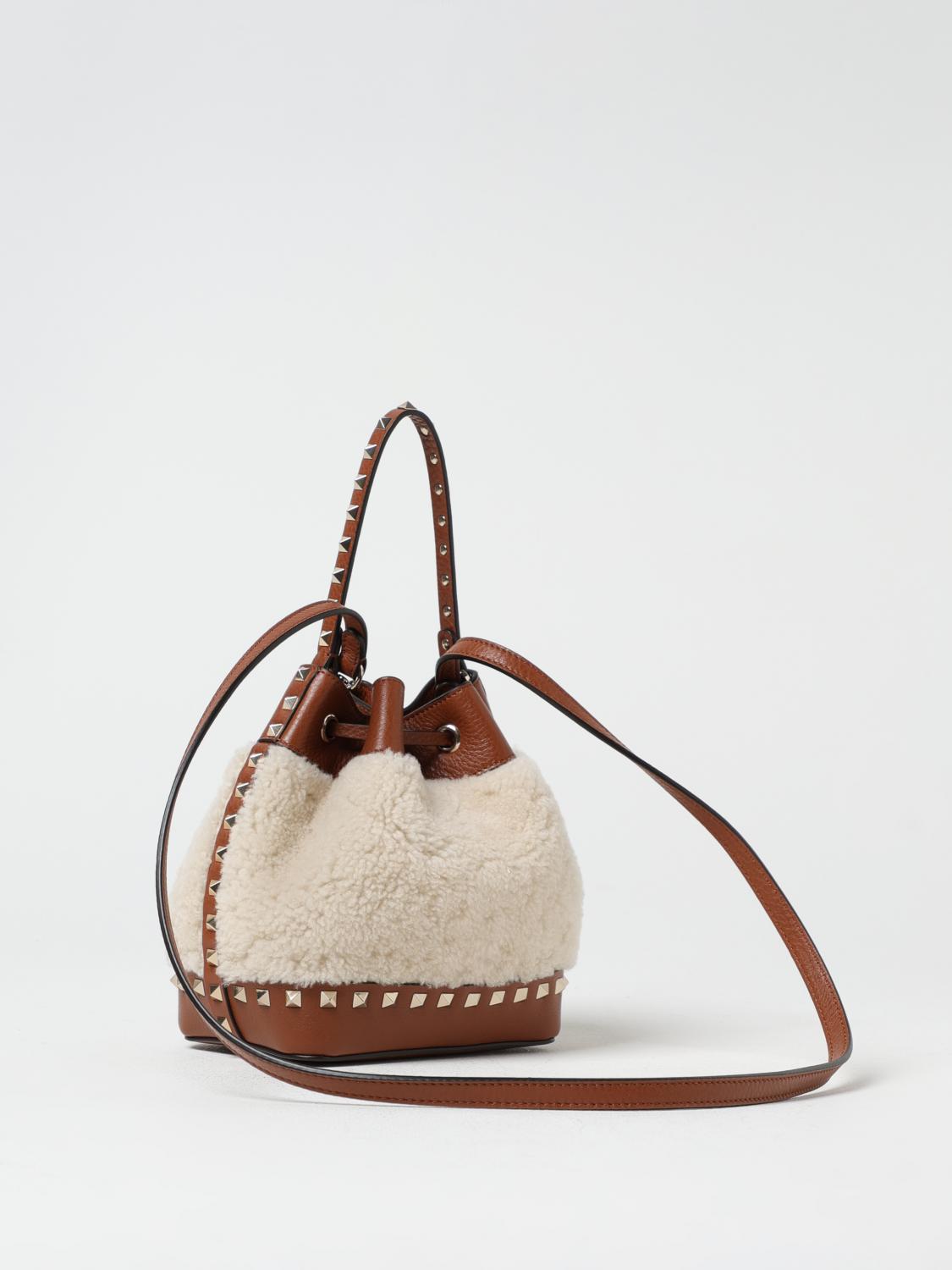 VALENTINO GARAVANI MINI SAC À MAIN: Sac porté main femme Valentino Garavani, Beige - Img 3