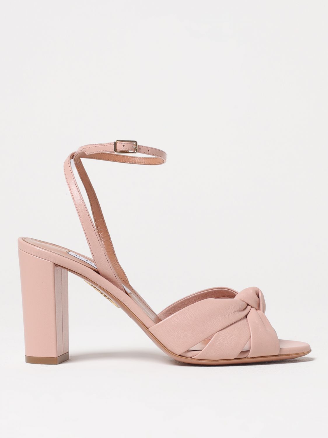 AQUAZZURA SANDALIAS DE TACÓN: Sandalias de tacón mujer Aquazzura, Rosa - Img 1