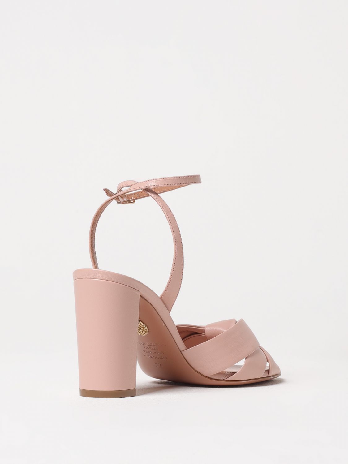 AQUAZZURA SANDALIAS DE TACÓN: Sandalias de tacón mujer Aquazzura, Rosa - Img 3