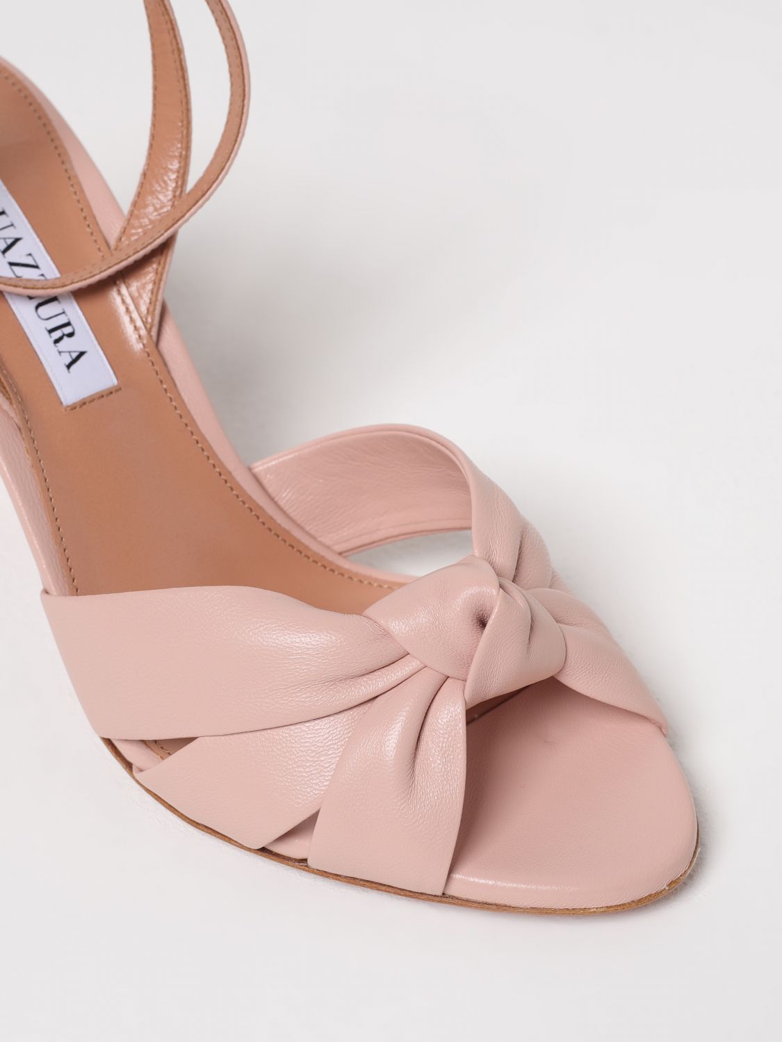 AQUAZZURA SANDALIAS DE TACÓN: Sandalias de tacón mujer Aquazzura, Rosa - Img 4