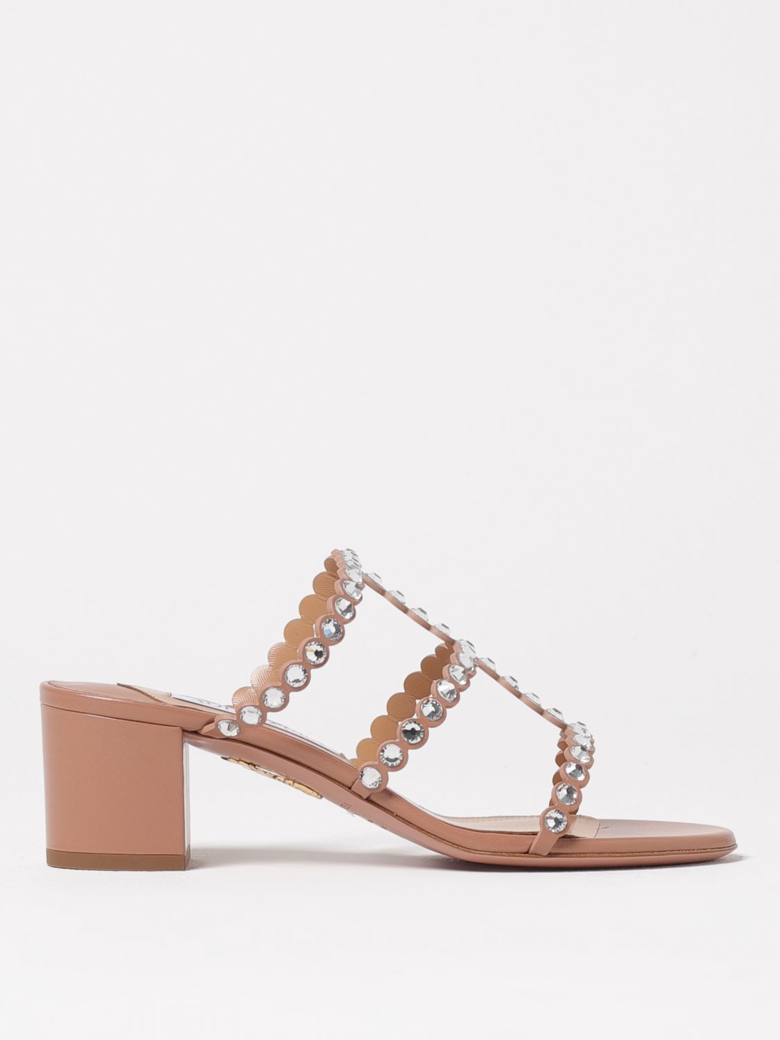 AQUAZZURA SANDALIAS DE TACÓN: Sandalias de tacón mujer Aquazzura, Rosa - Img 1