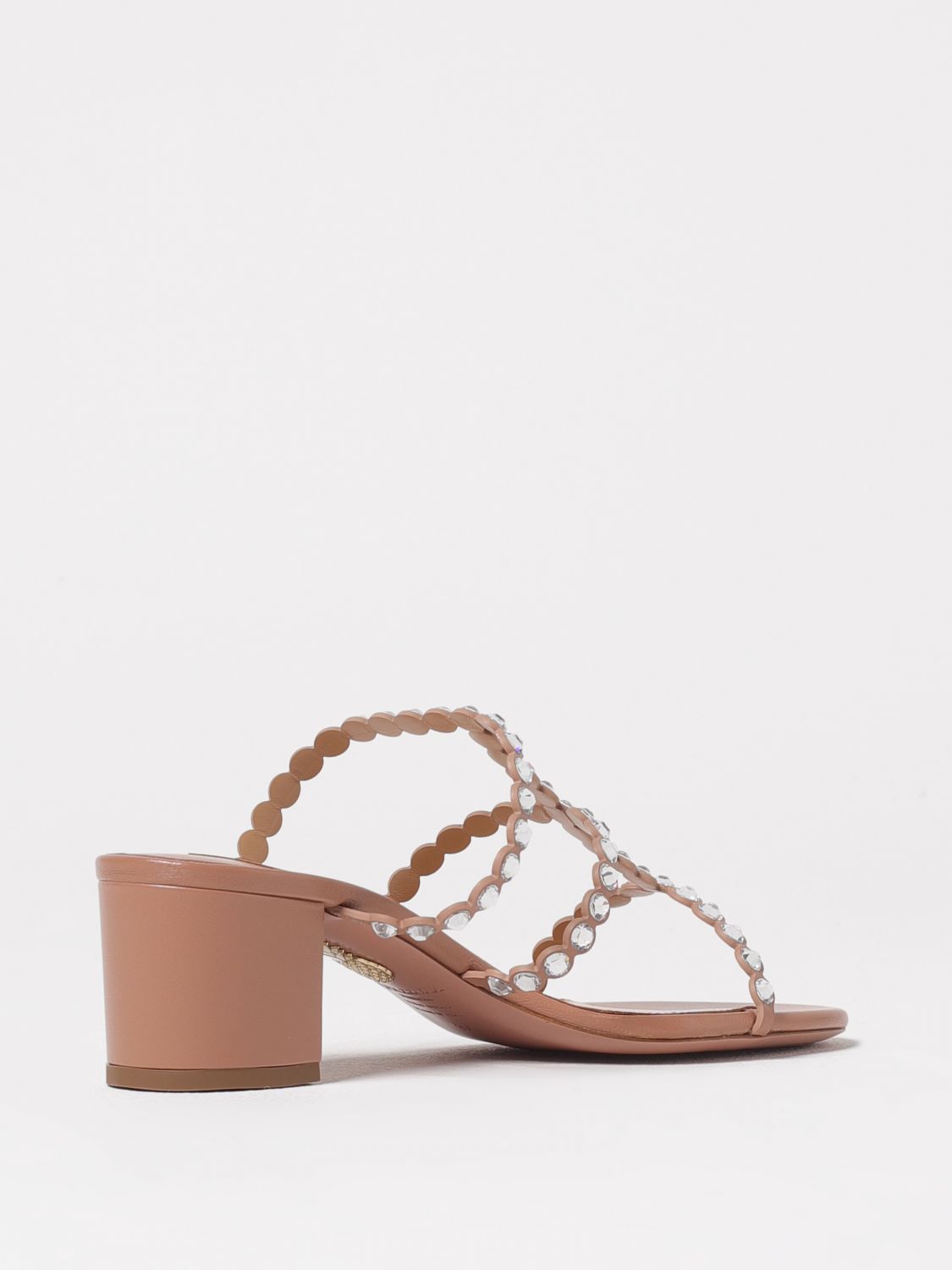 AQUAZZURA HEELED SANDALS: Heeled sandals woman Aquazzura, Pink - Img 3