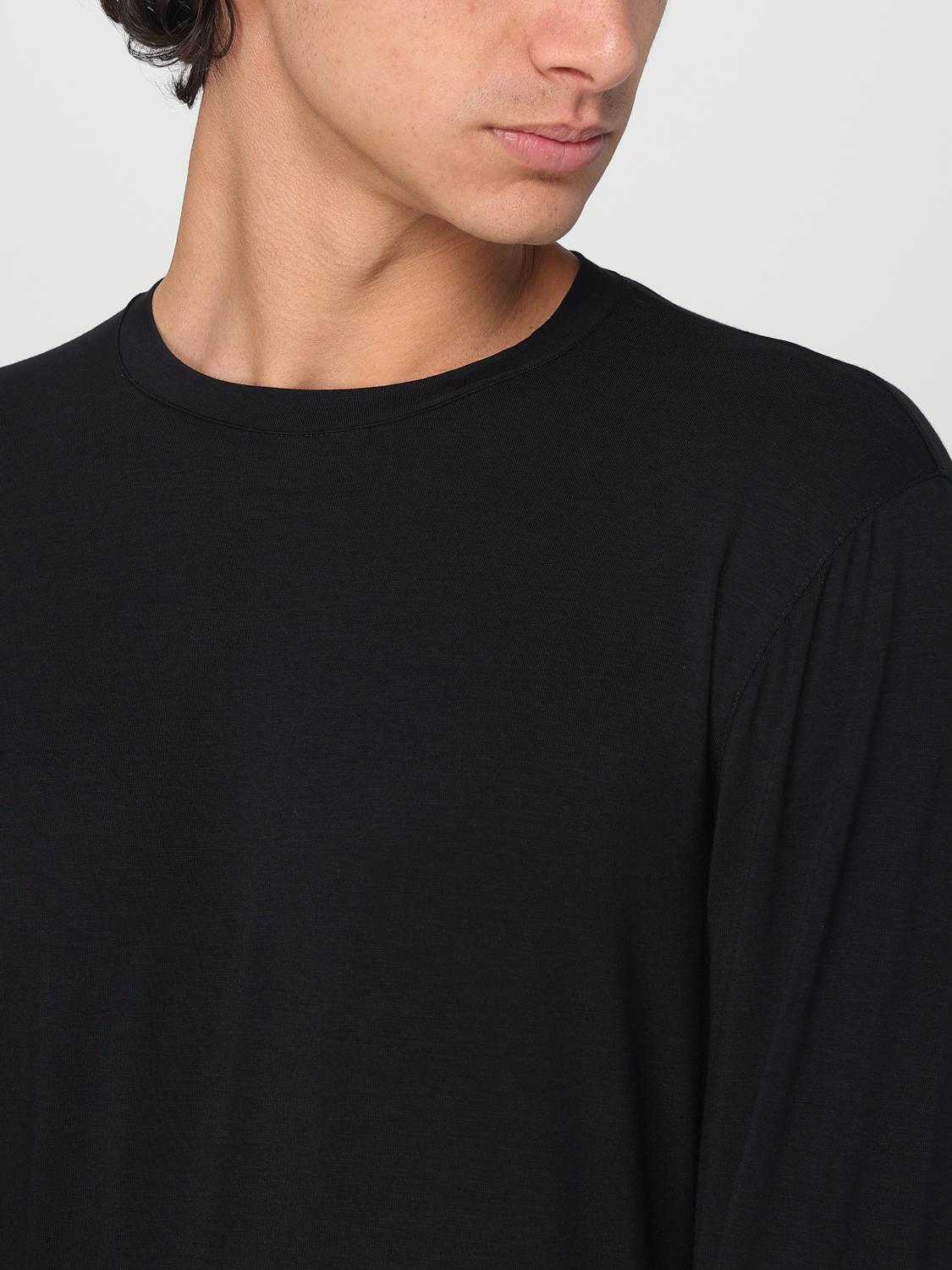 GIORGIO ARMANI T-SHIRT: T-shirt men Giorgio Armani, Black - Img 4