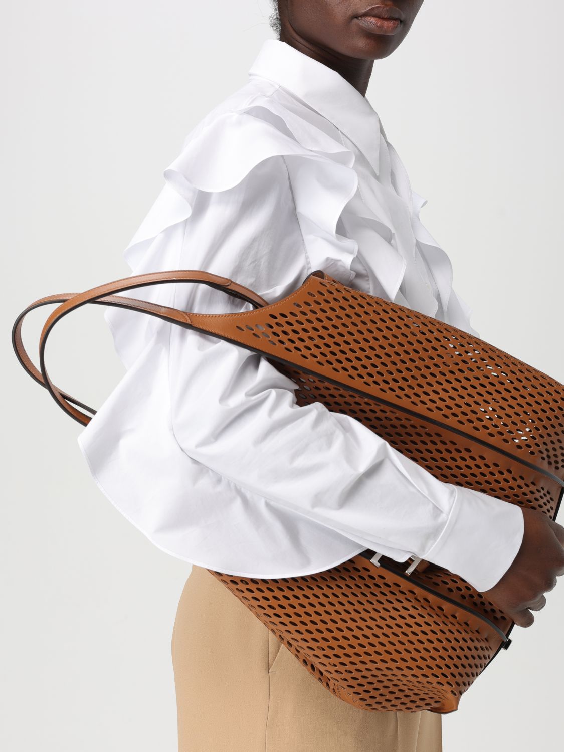 TOD'S CROSSBODY BAGS: Crossbody bags woman Tod's, Brown - Img 2