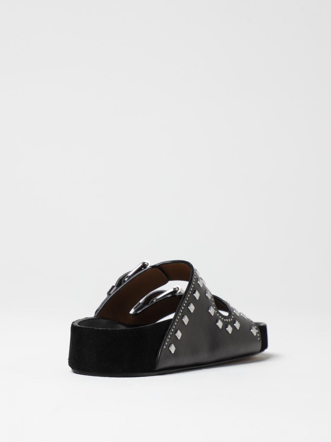 ISABEL MARANT FLAT SANDALS: Shoes woman Isabel Marant, Black - Img 3