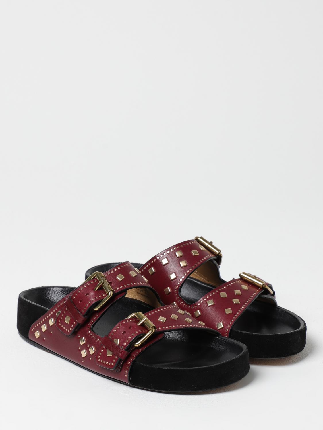 ISABEL MARANT FLAT SANDALS: Shoes woman Isabel Marant, Red - Img 2