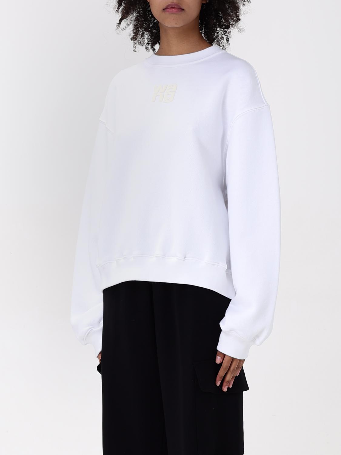 ALEXANDER WANG SWEATSHIRT: Sweatshirt woman Alexander Wang, White - Img 3