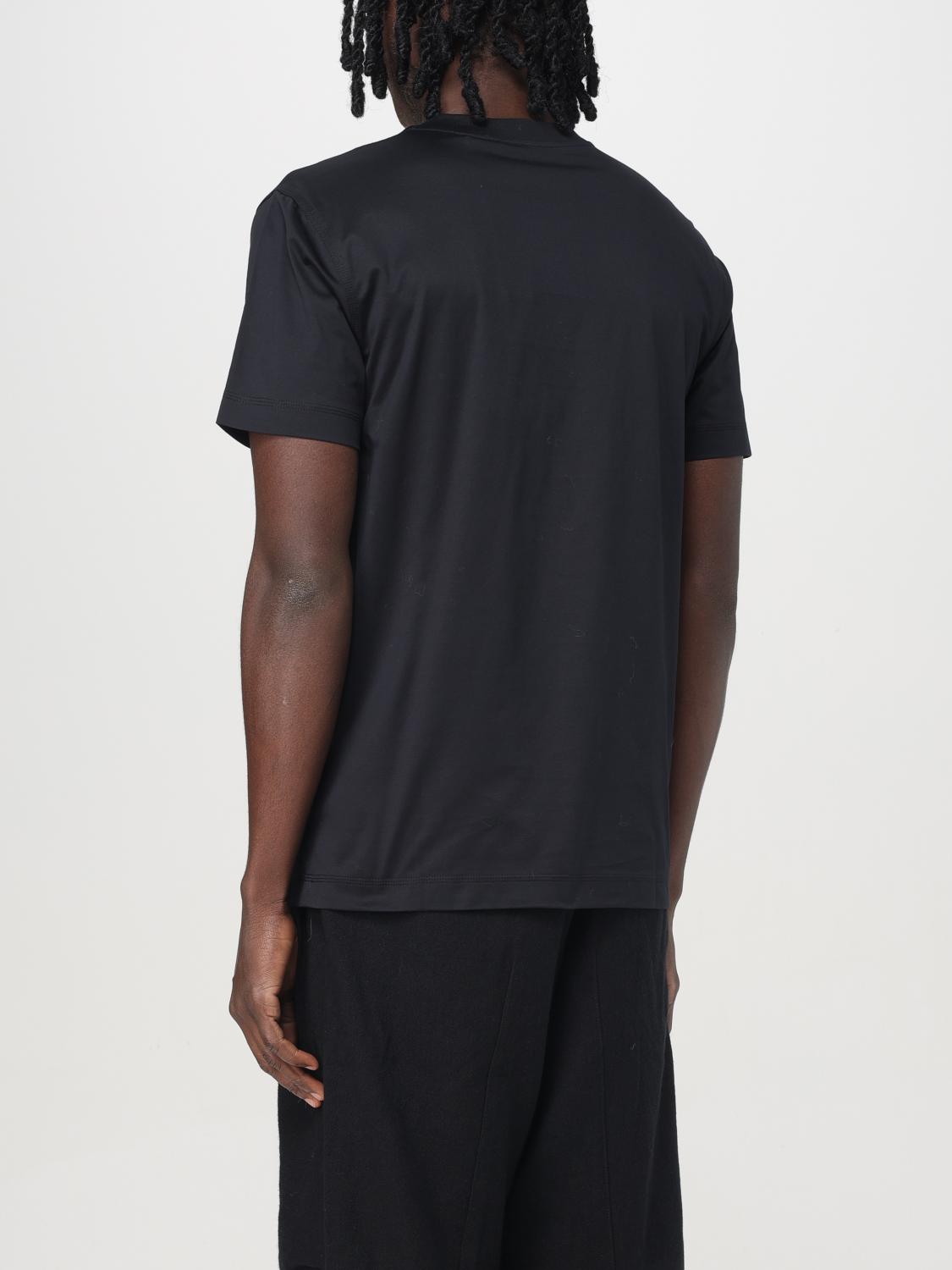 BURBERRY T-SHIRT: T-shirt men Burberry, Black - Img 3