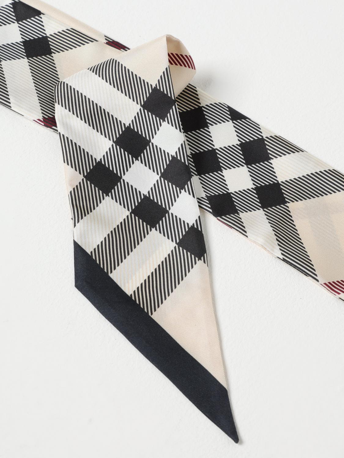 BURBERRY SCARF: Scarf men Burberry, Grey - Img 3