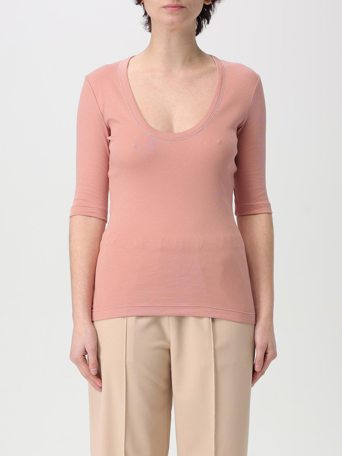 FABIANA FILIPPI T-SHIRT: T-shirt woman Fabiana Filippi, Blush Pink - Img 1