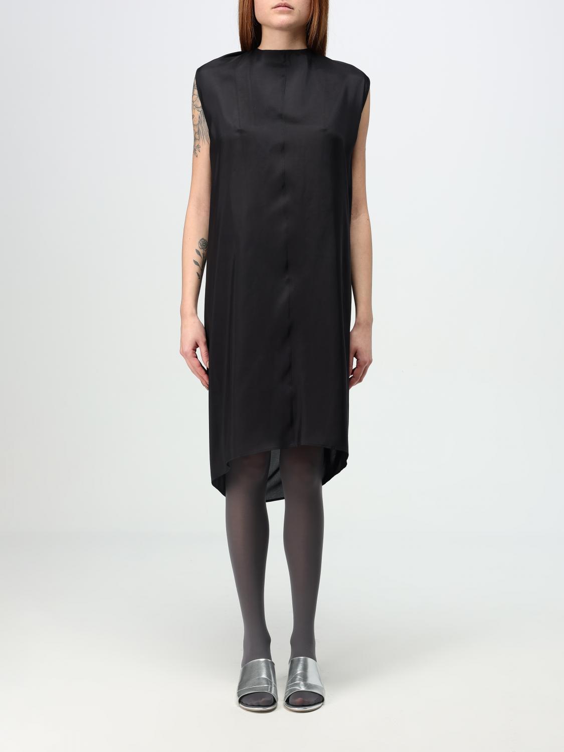 MM6 MAISON MARGIELA 드레스: 드레스 여성 Mm6 Maison Margiela, 블랙 - Img 1