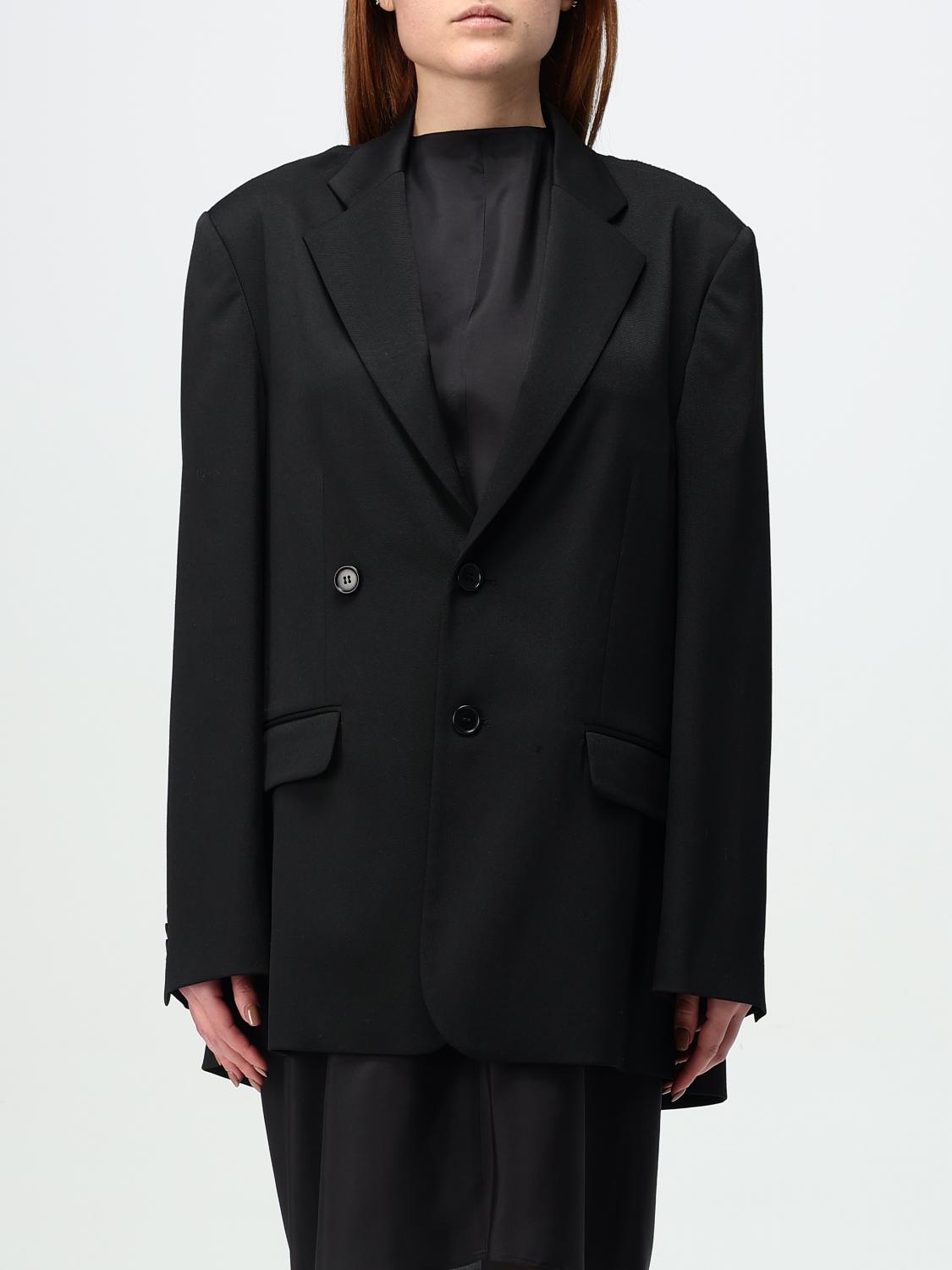 MM6 MAISON MARGIELA BLAZER: Blazer woman Mm6 Maison Margiela, Black - Img 1