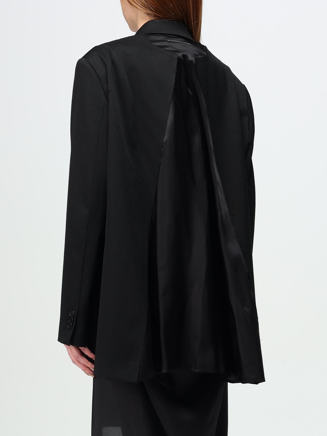 MM6 MAISON MARGIELA BLAZER: Blazer woman Mm6 Maison Margiela, Black - Img 3