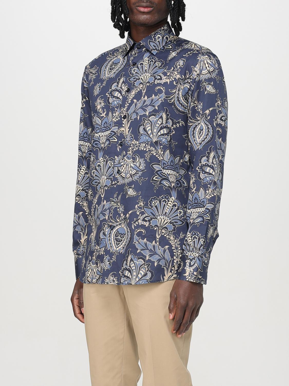 ETRO CAMICIA: Camicia uomo Etro, Blue - Img 4