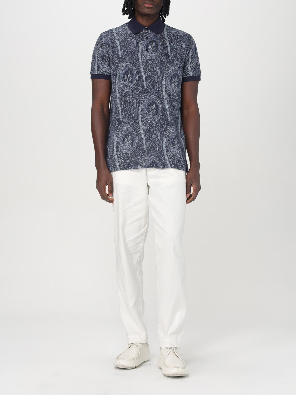 ETRO POLO: Polo homme Etro, Bleu - Img 2