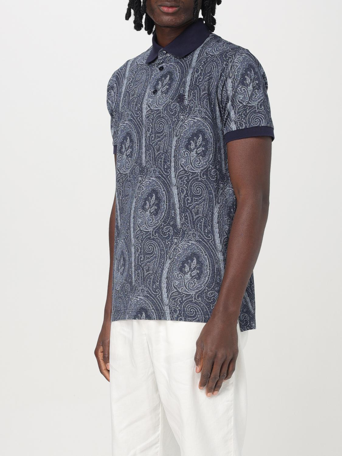 ETRO POLO: Polo homme Etro, Bleu - Img 4