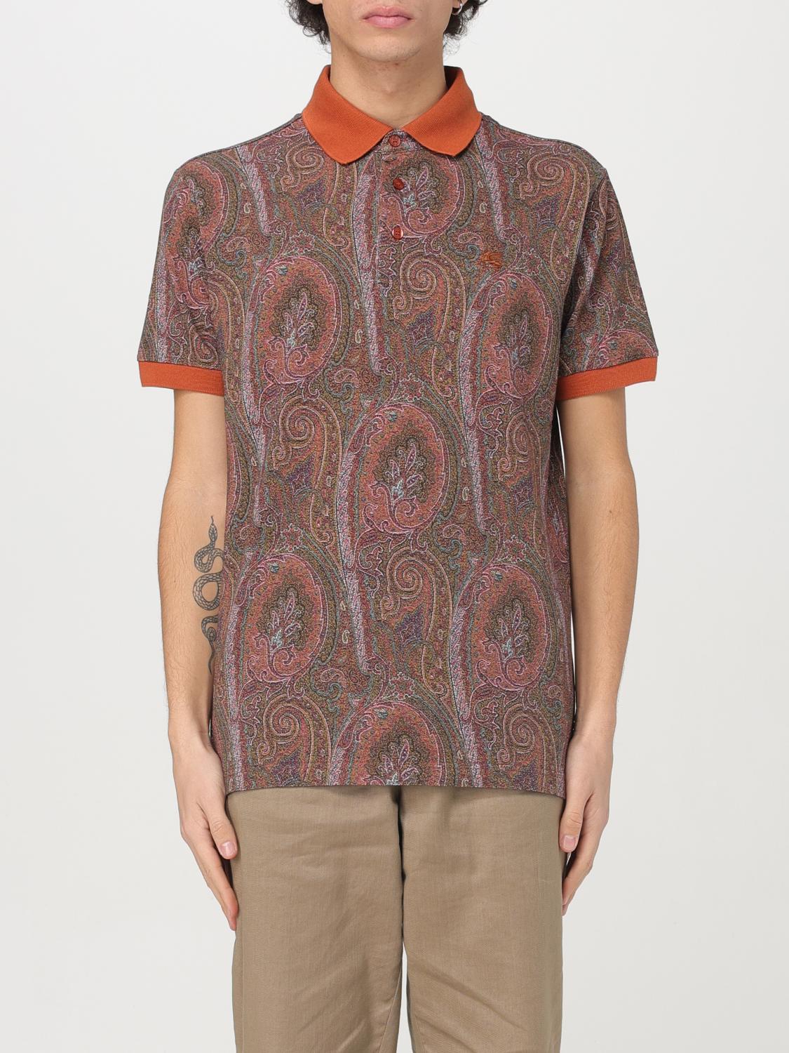 ETRO POLO SHIRT: Polo shirt men Etro, Red - Img 1