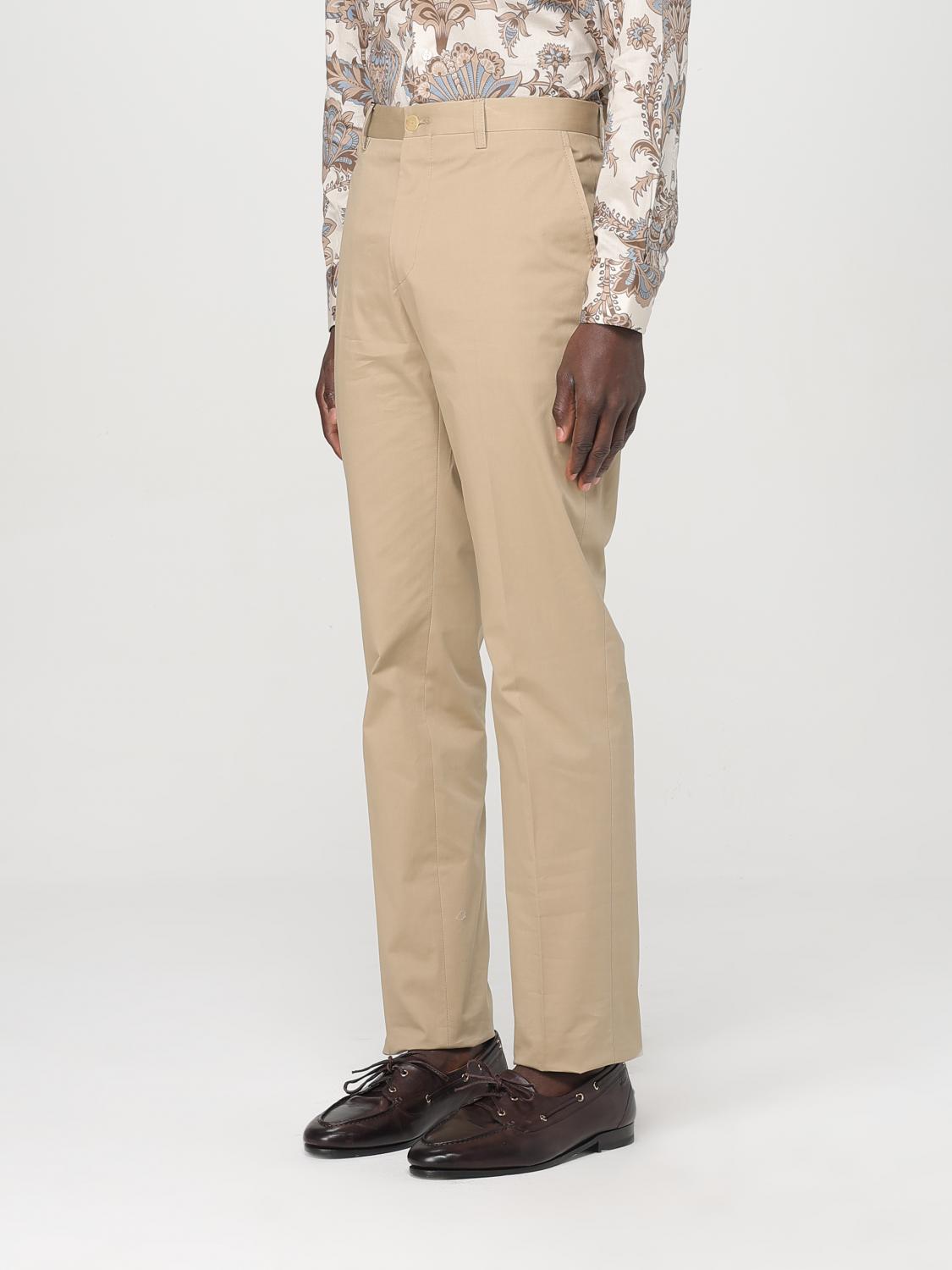 ETRO PANTS: Pants men Etro, Beige - Img 4