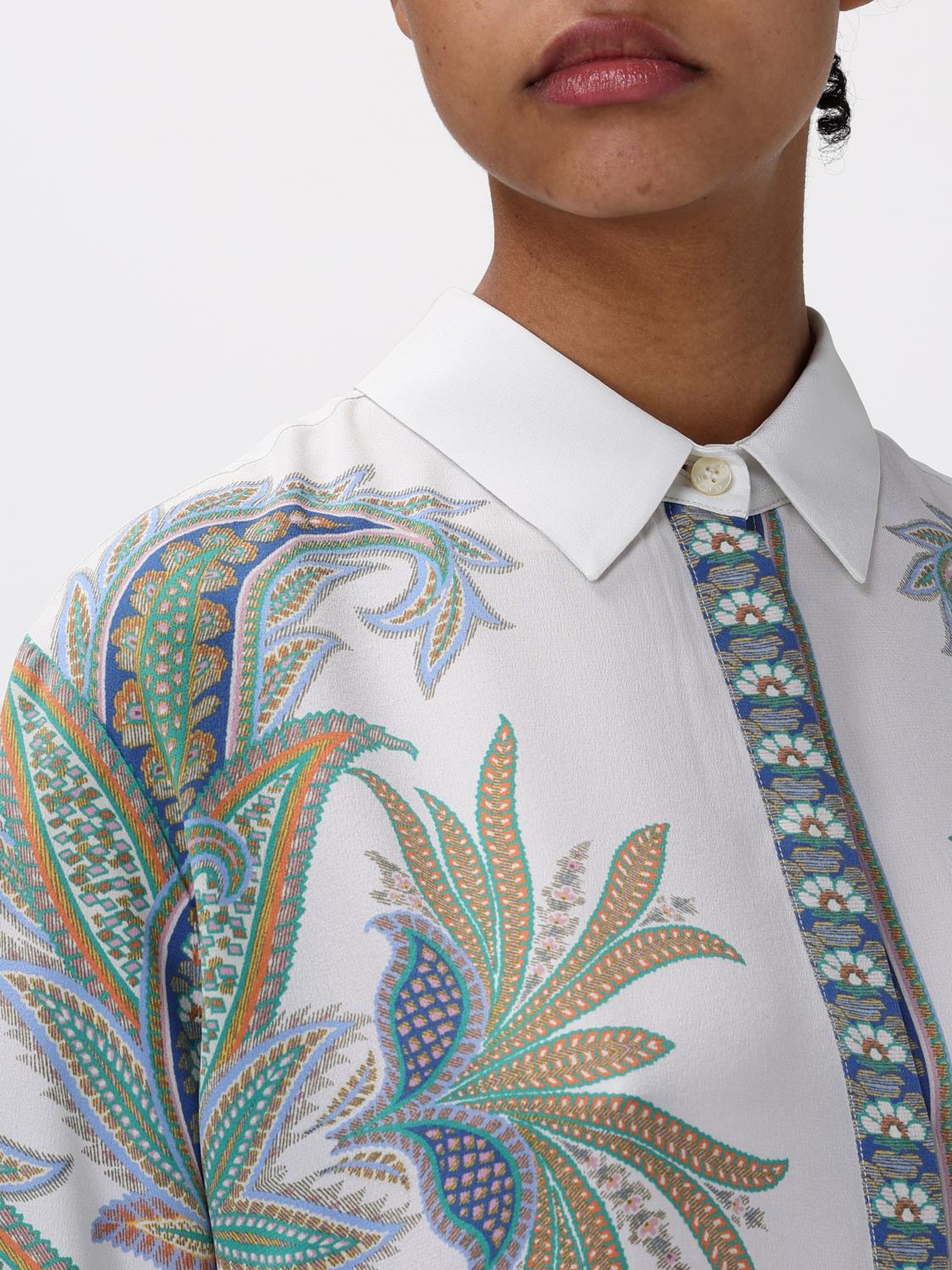 ETRO SHIRT: Shirt woman Etro, White - Img 5