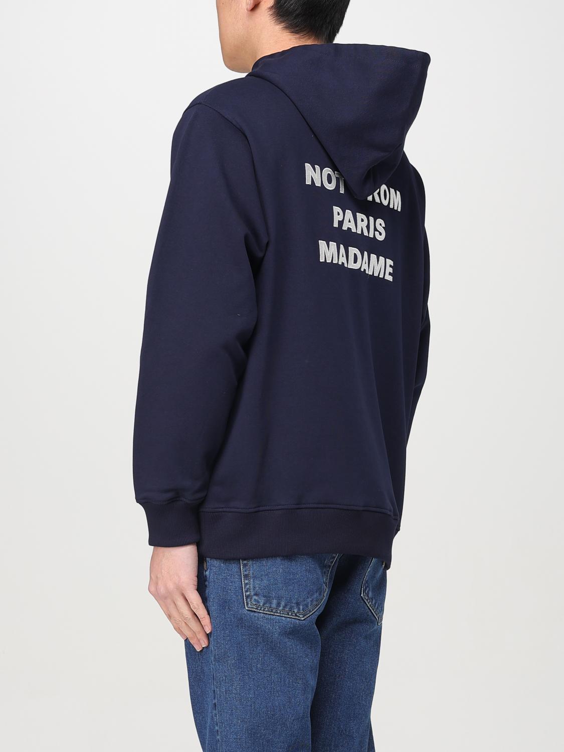 DRÔLE DE MONSIEUR SWEATSHIRT: Sweatshirt men Drole De Monsieur, Blue - Img 2