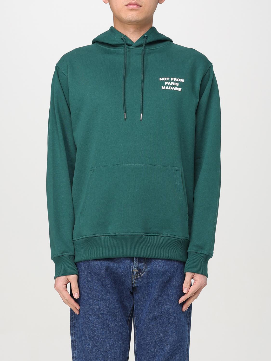 DRÔLE DE MONSIEUR SWEATSHIRT: Sweatshirt men Drole De Monsieur, Green - Img 1