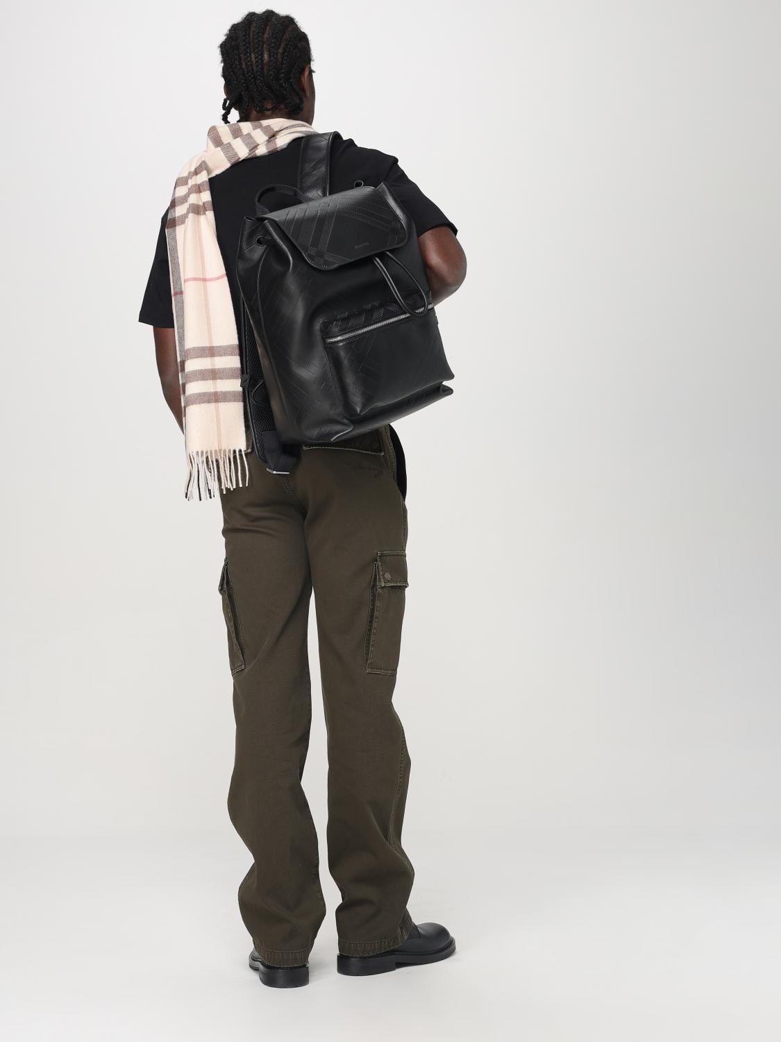 BURBERRY BACKPACK: Bags men Burberry, Black - Img 2