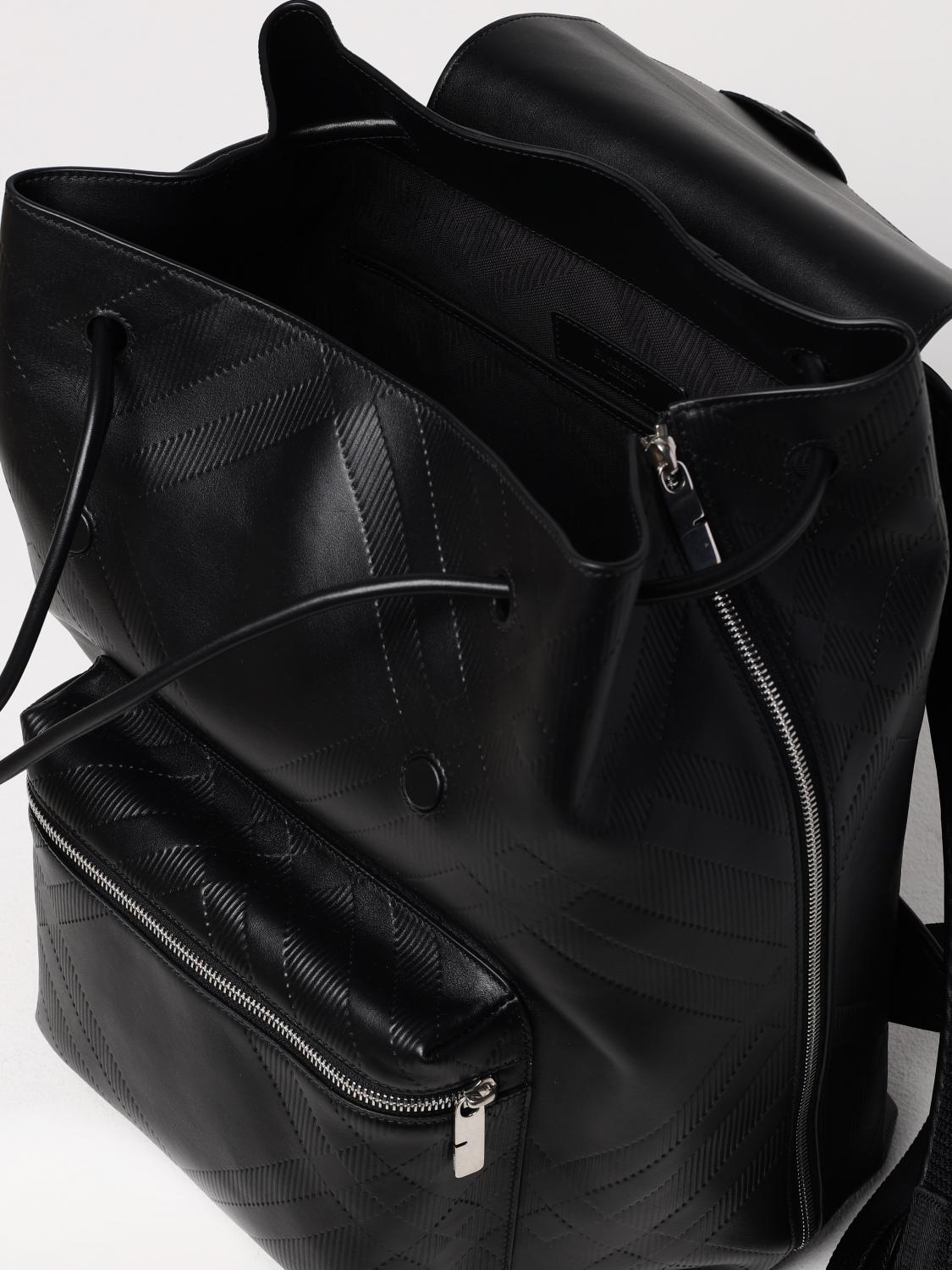 BURBERRY BACKPACK: Bags men Burberry, Black - Img 5