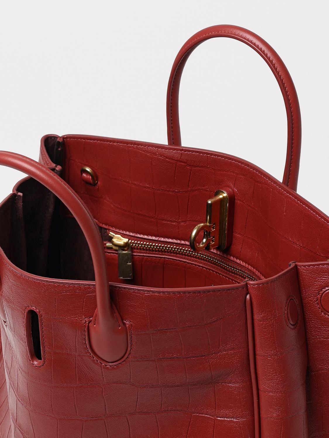 BURBERRY HANDBAG: Shoulder bag woman Burberry, Brick Red - Img 5