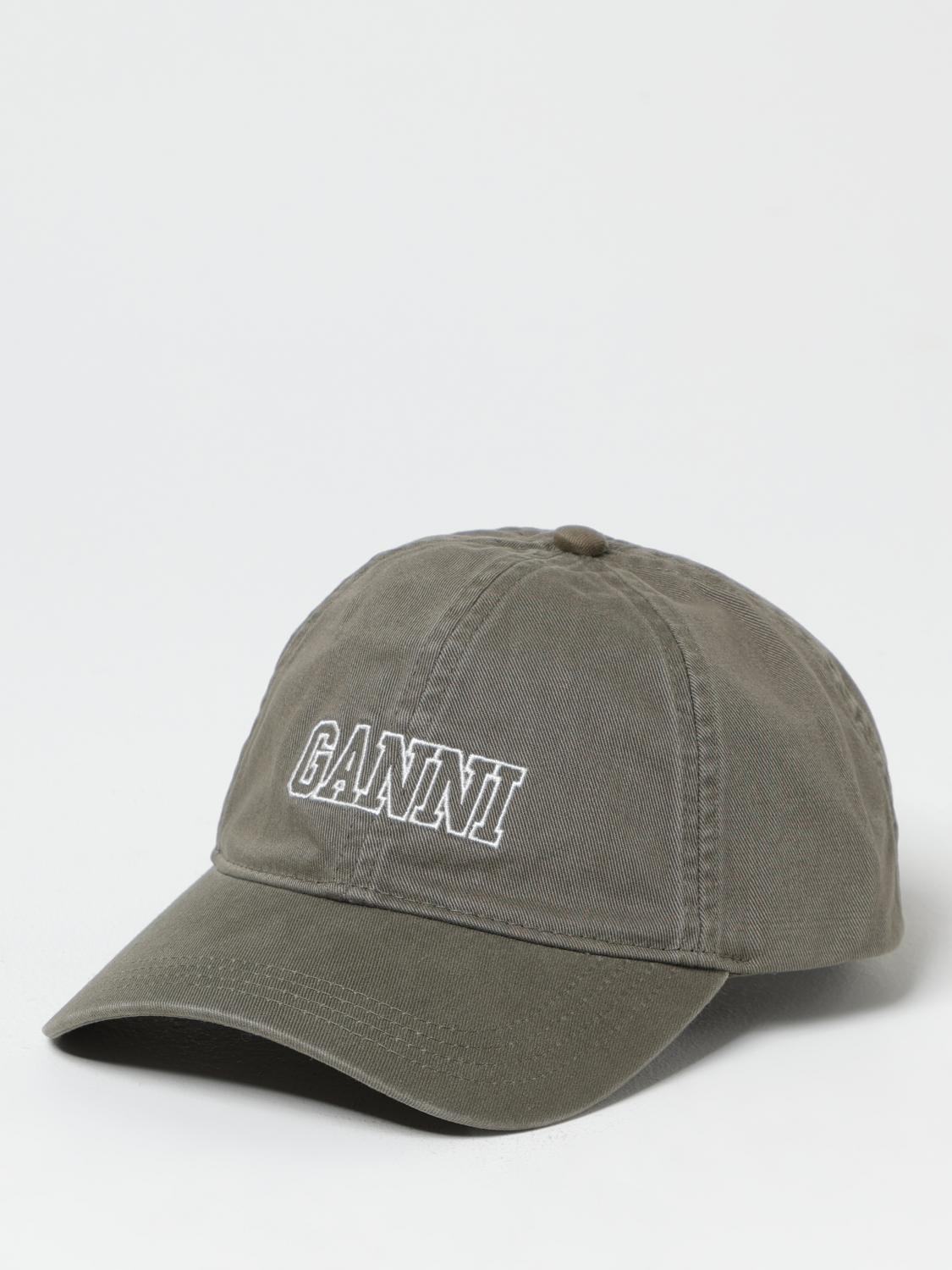 GANNI HAT: Hat woman Ganni, Mouse Grey - Img 1