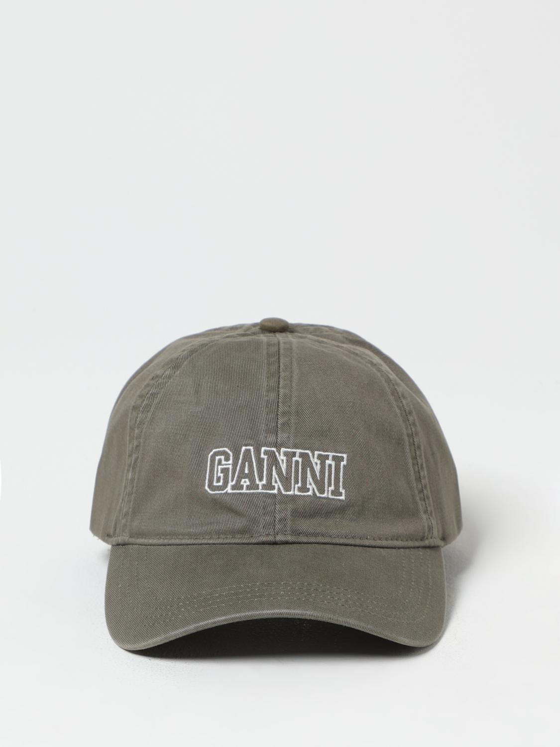 GANNI HAT: Hat woman Ganni, Mouse Grey - Img 2