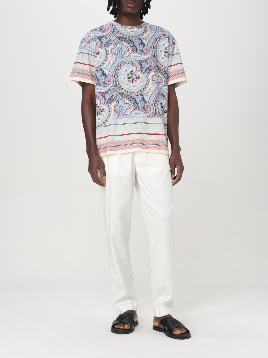 ETRO Tシャツ: Tシャツ メンズ Etro, ホワイト - Img 2