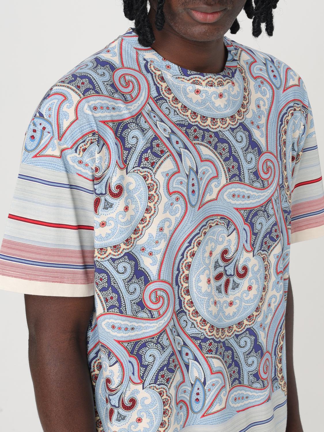 ETRO Tシャツ: Tシャツ メンズ Etro, ホワイト - Img 5