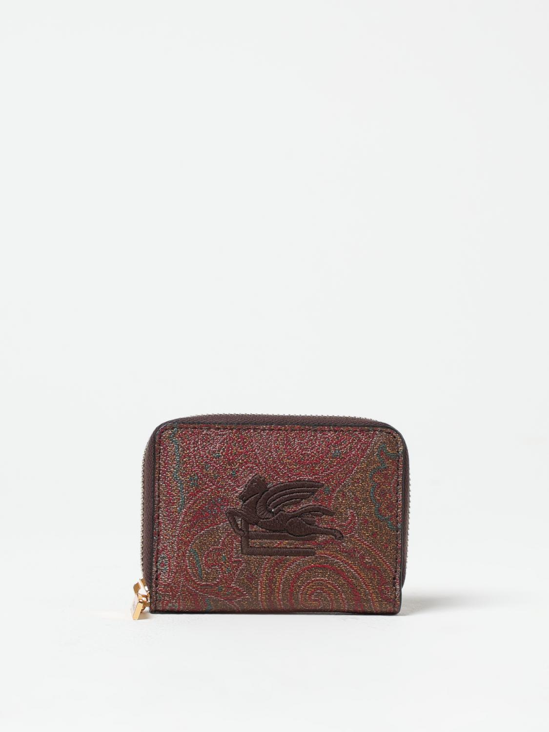 ETRO WALLET: Wallet woman Etro, Brown - Img 1