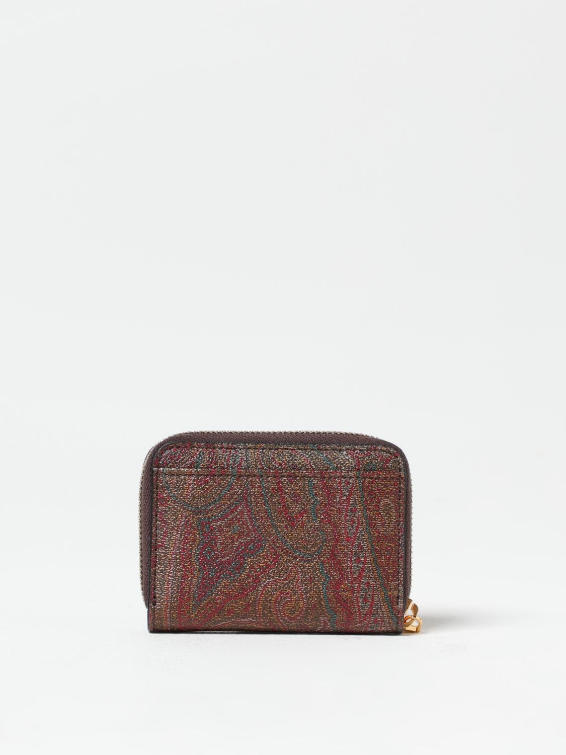 ETRO WALLET: Wallet woman Etro, Brown - Img 3