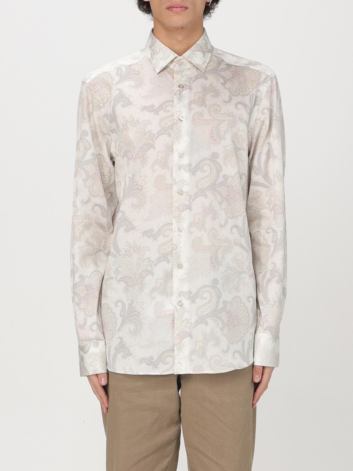 ETRO SHIRT: Shirt men Etro, White - Img 1