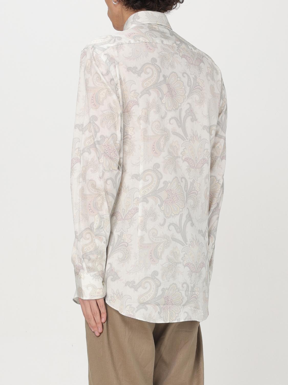 ETRO SHIRT: Shirt men Etro, White - Img 3