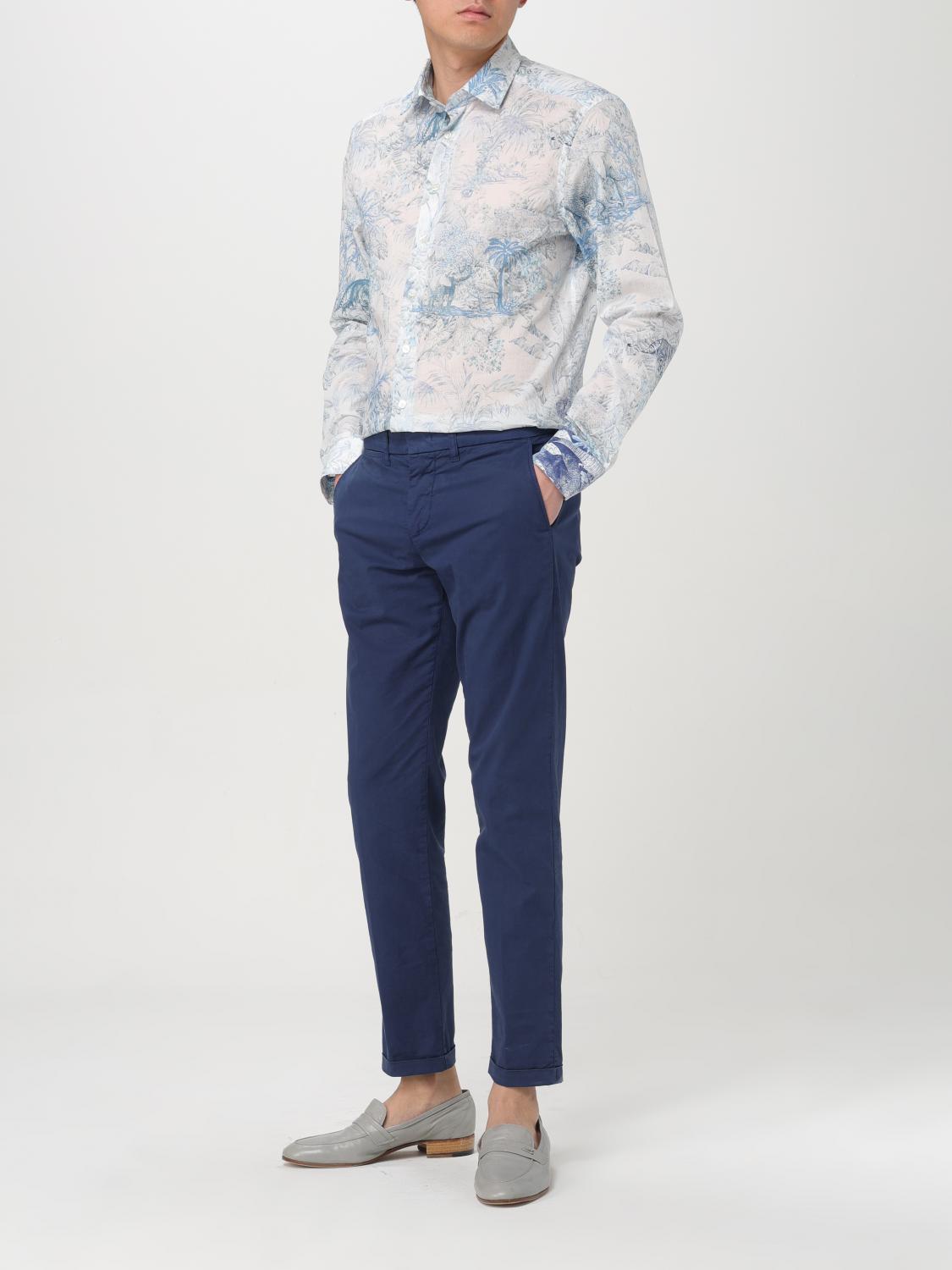 ETRO SHIRT: Shirt men Etro, Blue - Img 2