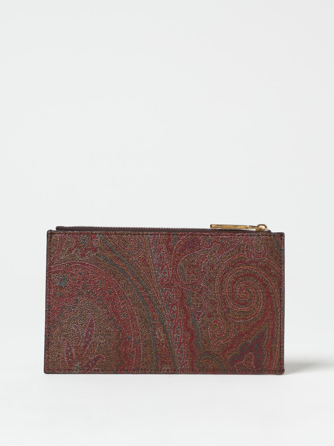 ETRO CLUTCH: Shoulder bag woman Etro, Brown - Img 2