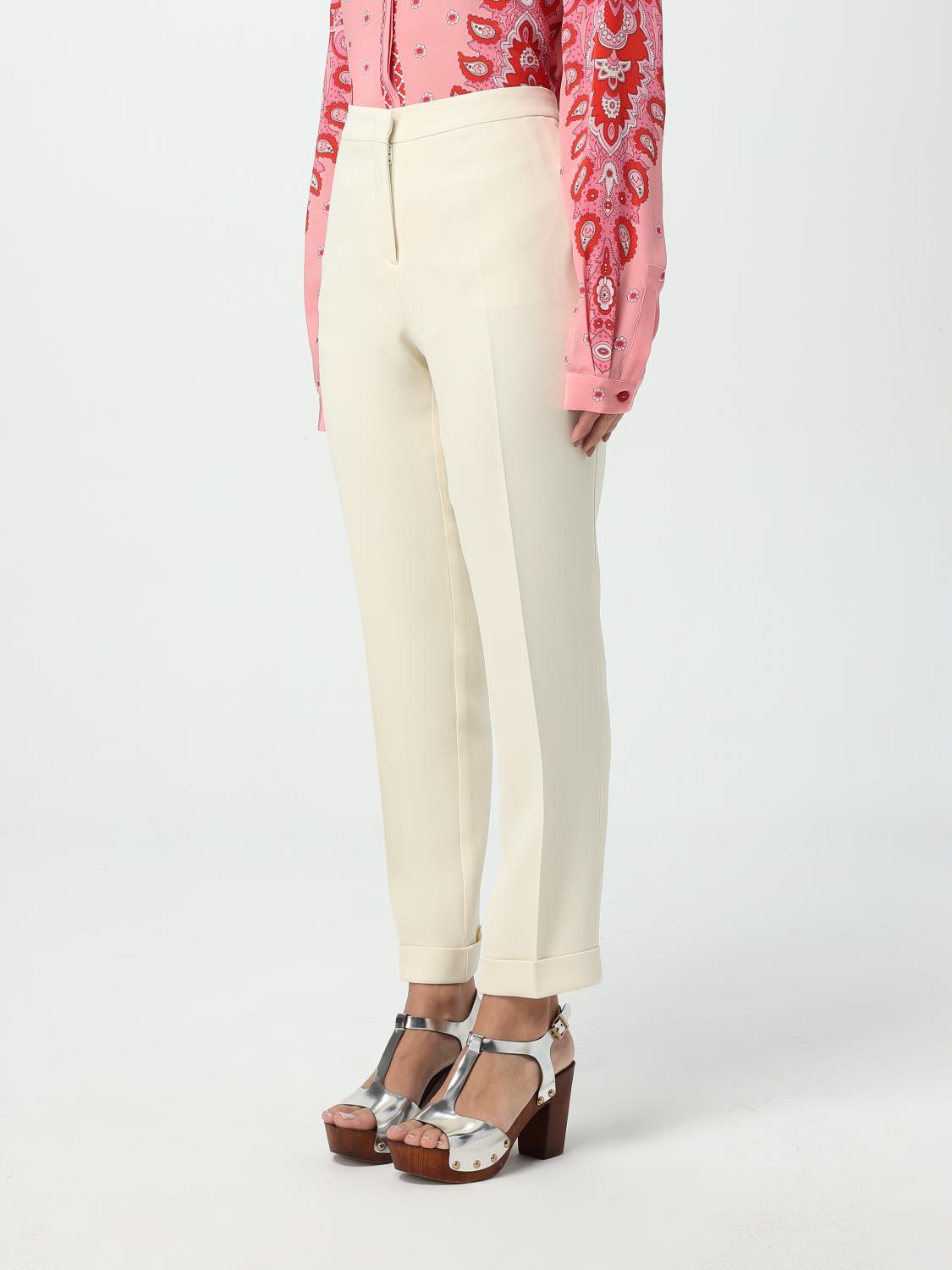 ETRO PANTS: Pants woman Etro, Multicolor - Img 4