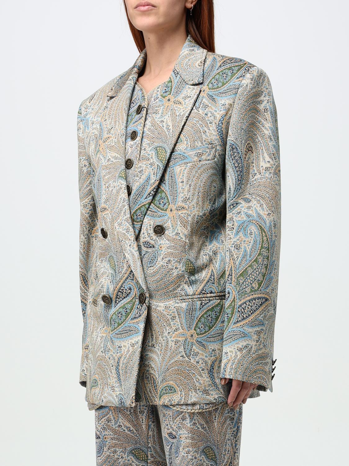 ETRO ブレザー: ブレザー レディース Etro, マルチカラー - Img 4