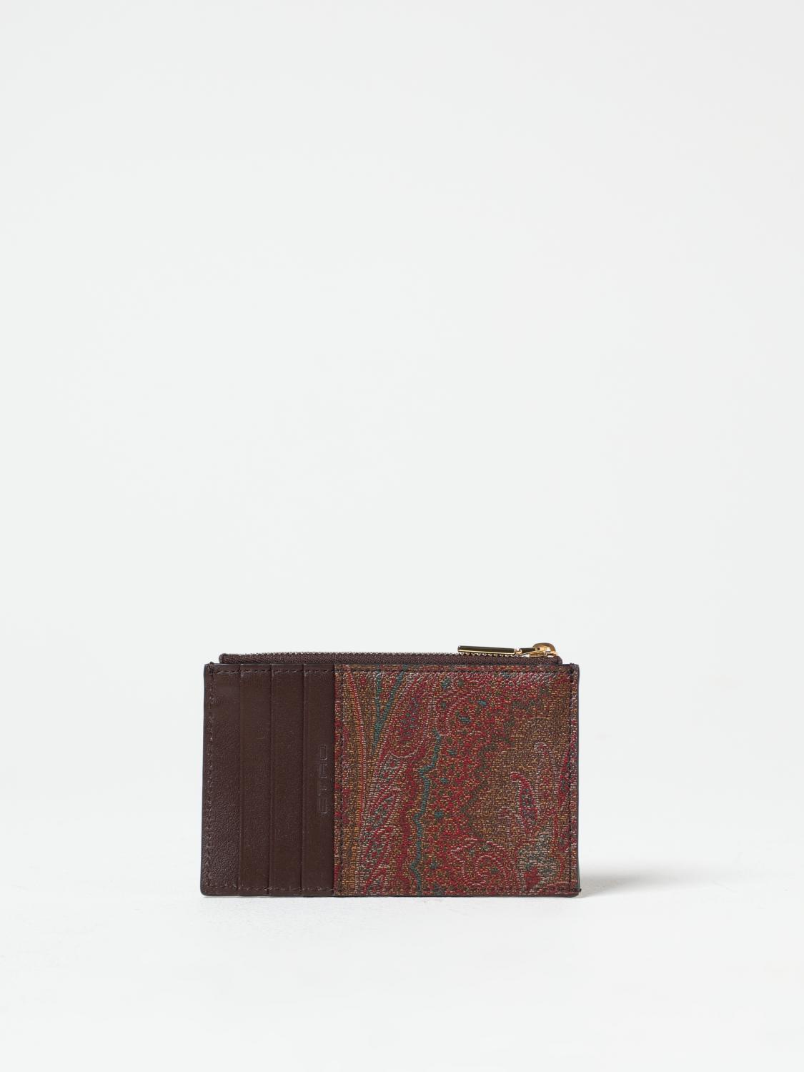 ETRO WALLET: Wallet woman Etro, Brown - Img 2