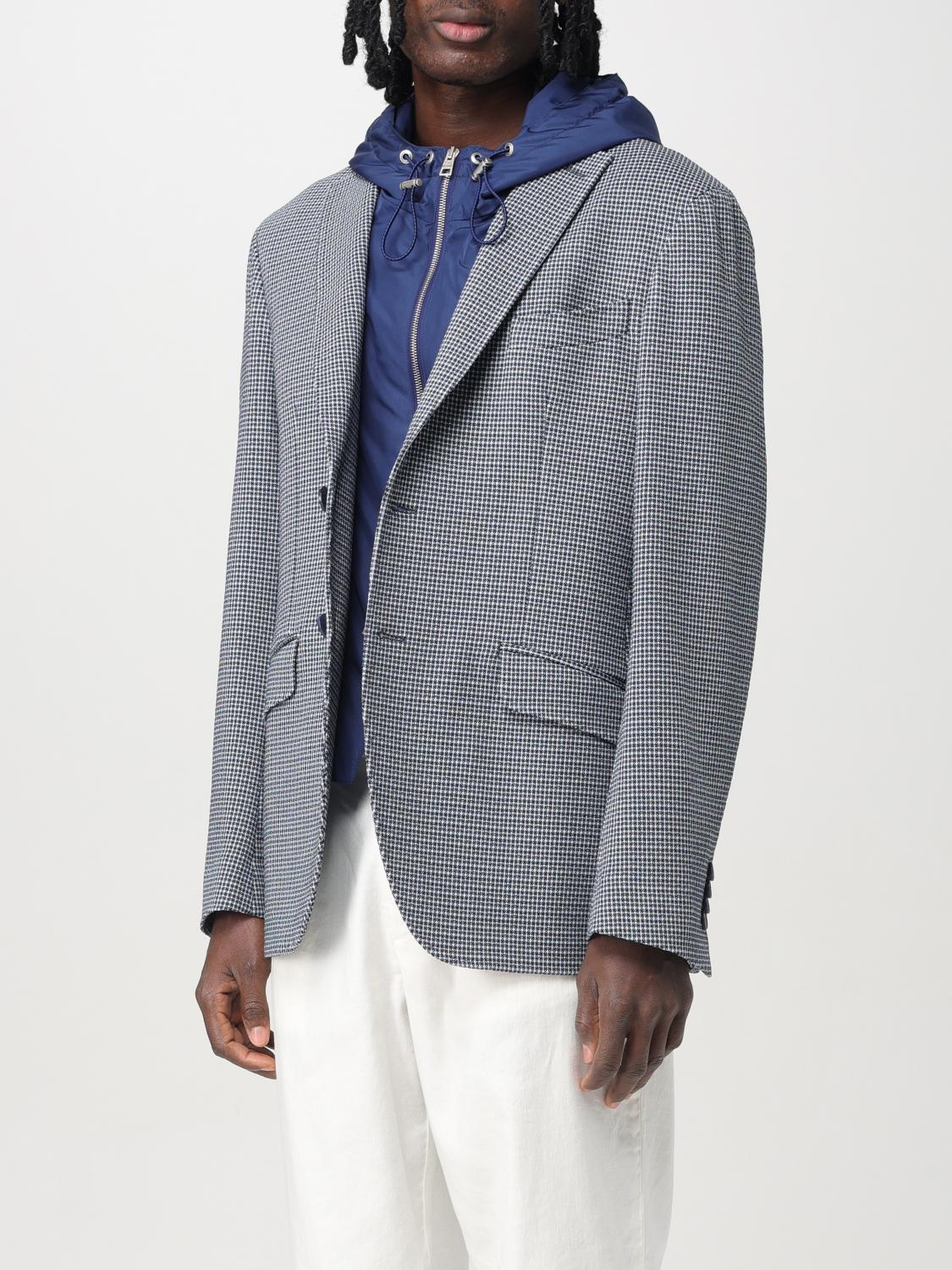 ETRO BLAZER: Jacket men Etro, Grey - Img 3