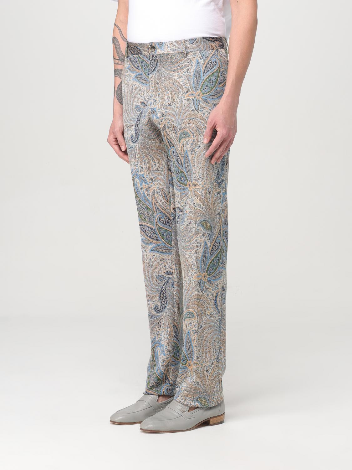 ETRO PANTS: Pants men Etro, Multicolor - Img 4