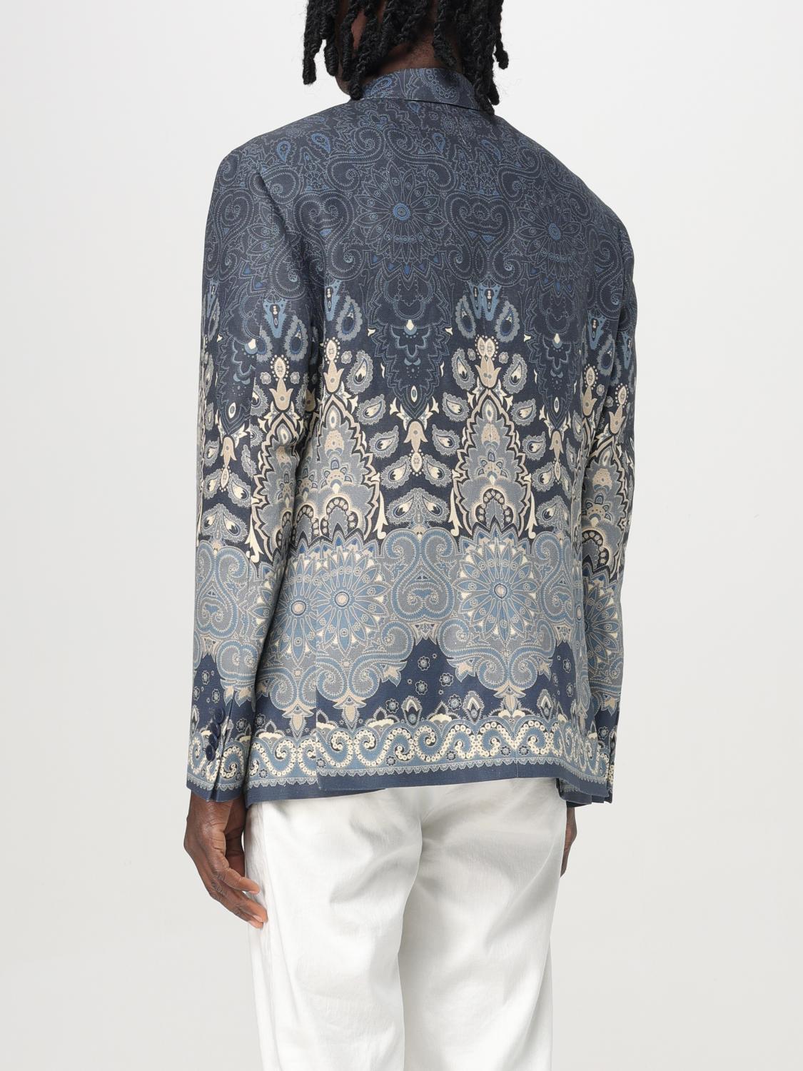 ETRO JACKE: Jacke herren Etro, Blau - Img 2