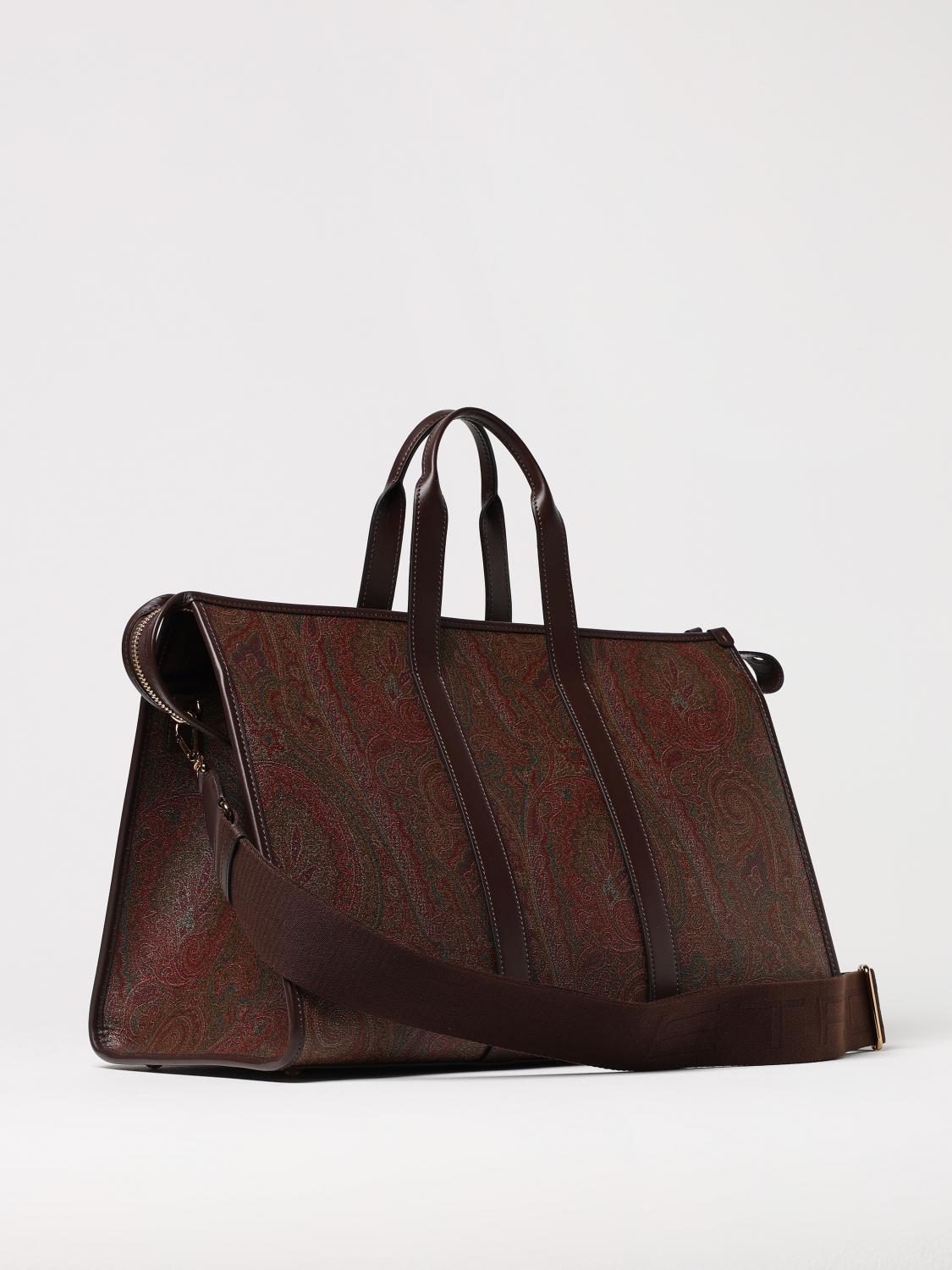 ETRO TRAVEL BAG: Bags men Etro, Brown - Img 3