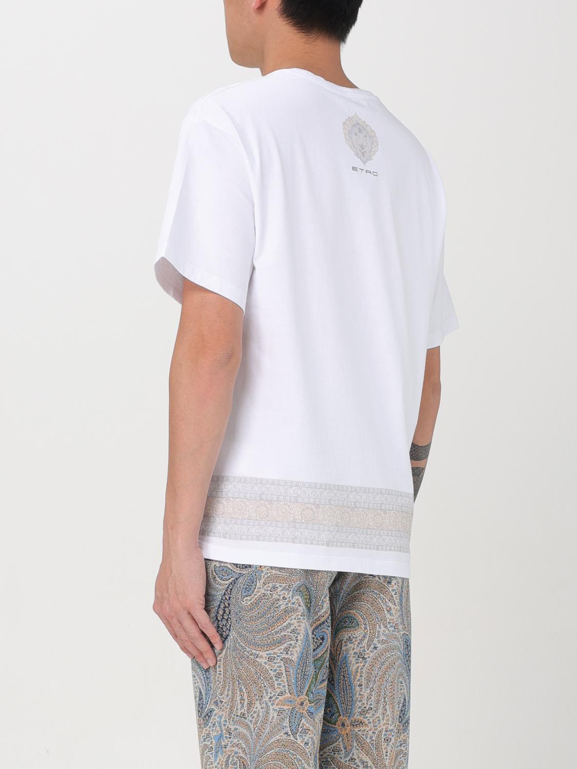 ETRO T-SHIRT: T-shirt Etro in cotone , Bianco - Img 2