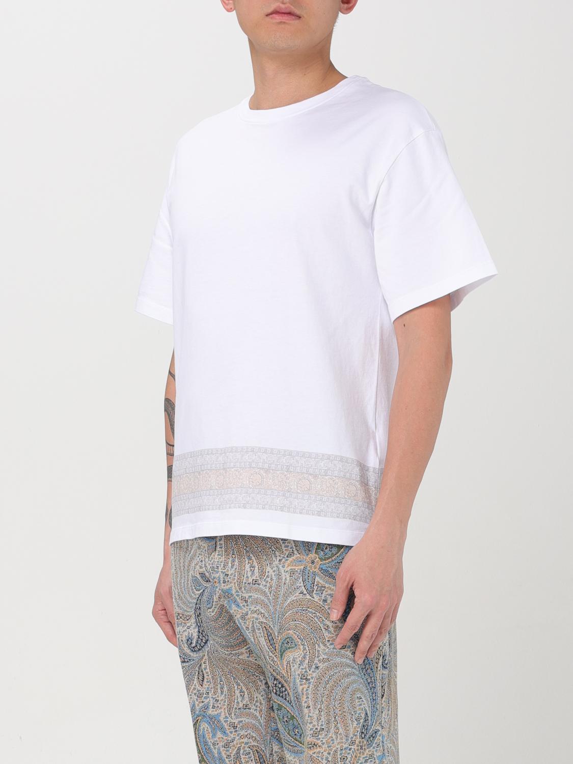 ETRO T-SHIRT: T-shirt Etro in cotone , Bianco - Img 3